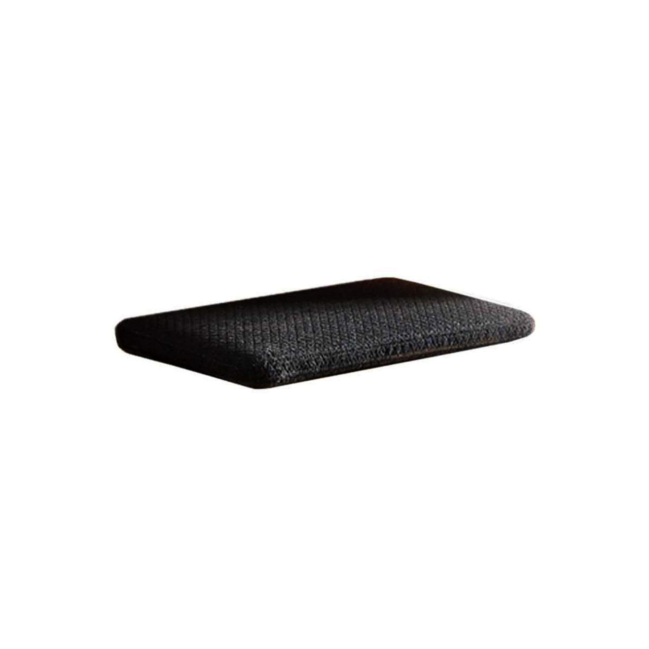 Hartmann SALVO Garderoben - Kissen 8550G-1052 Rechteckiges, gepolstertes Sitzkissen aus robustem Stoff in Anthrazit.
