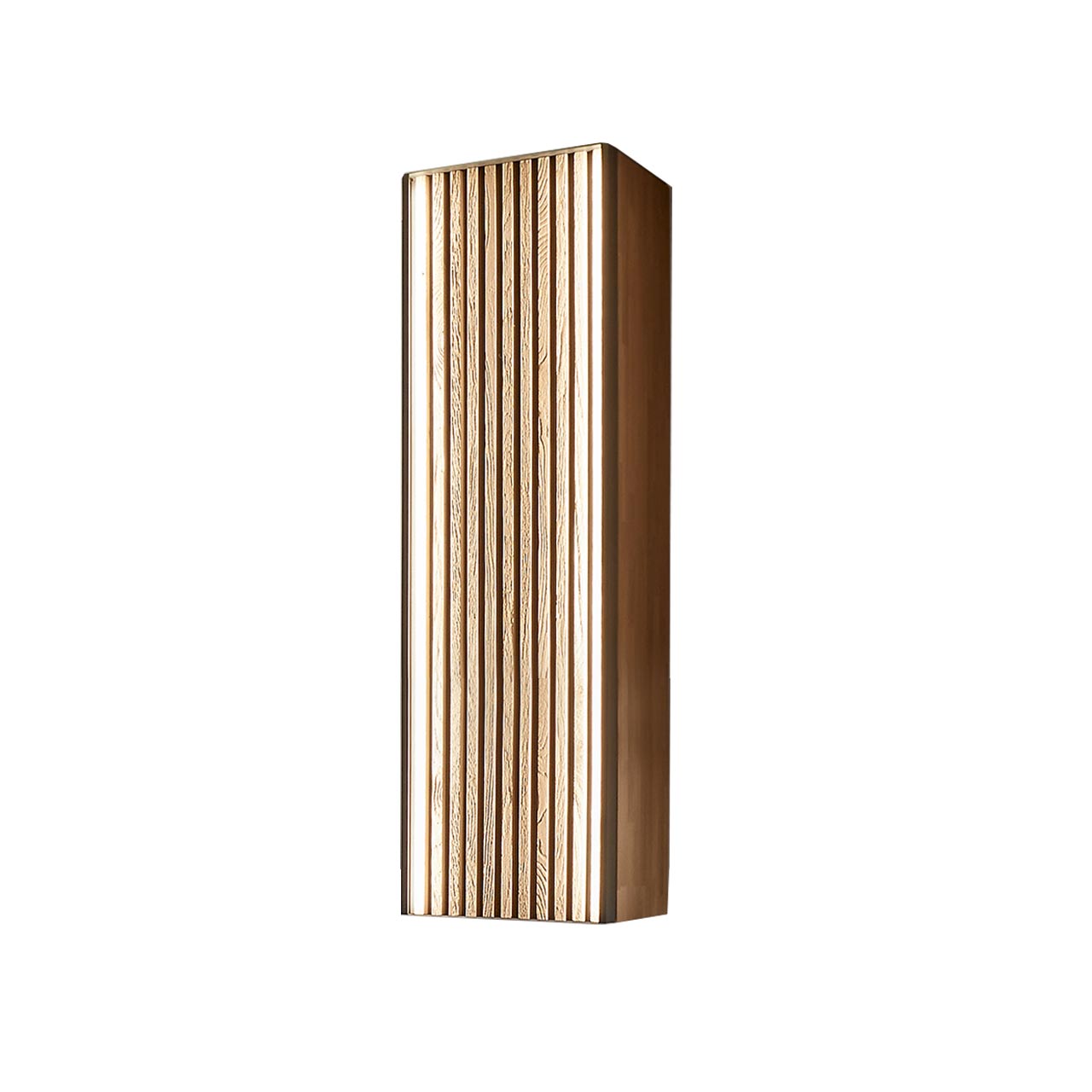 Hartmann SELINO - Hängeschrank 8560-8045 li. - Türanschlag links Moderner Hängeschrank aus hellem Massivholz mit Holz-Lamellen-Front.