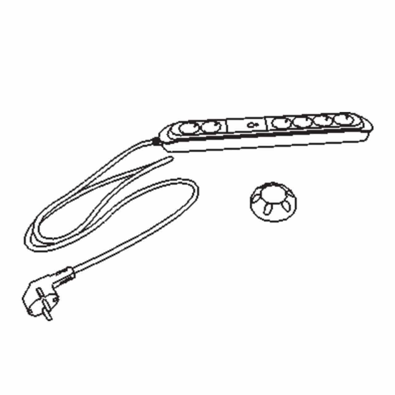 Hartmann Runa - Steckdosenleiste 8440-0130