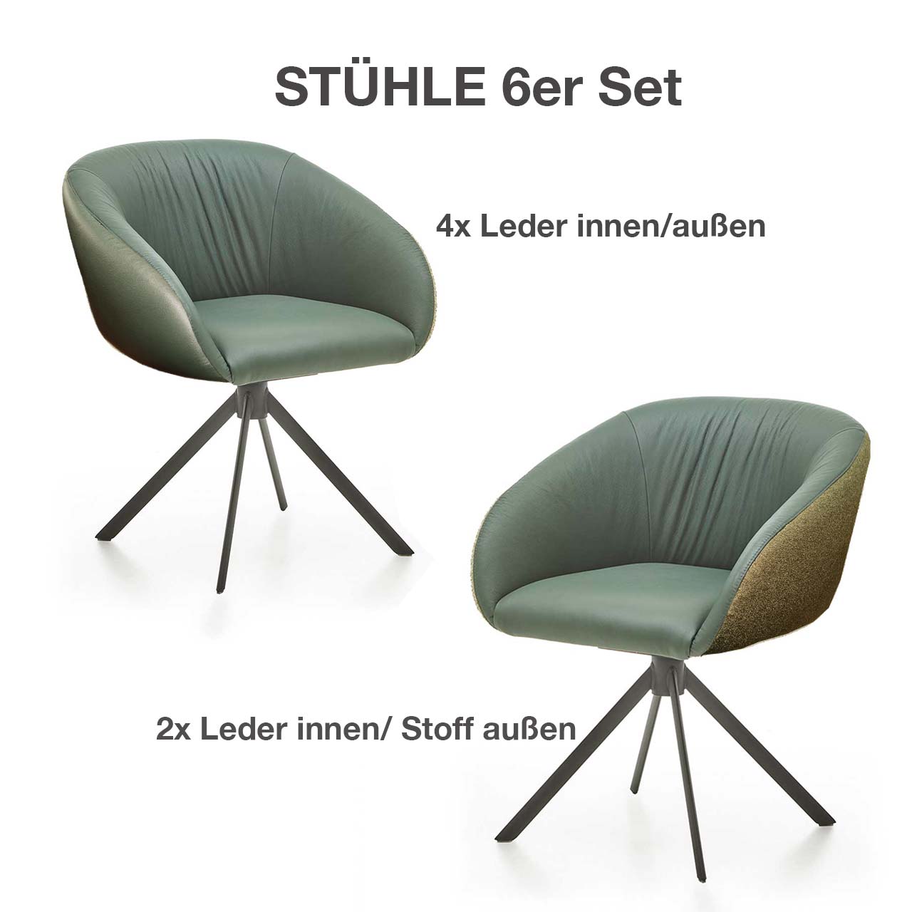 Hartmann ALVA - Stühle 3110W-1658 - 6er Set - Sale Hartmann ALVA - Stühle 3110W-1658 - 6er Set - Sale
