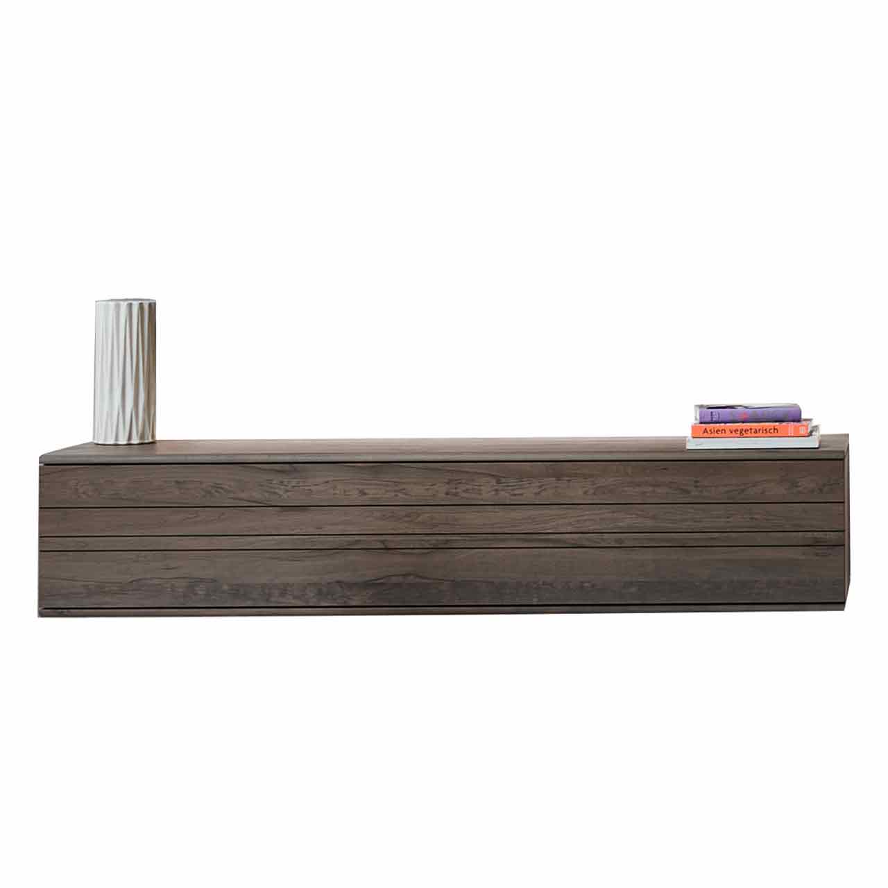 Hartmann AUDRA - Hängelowboard 5610-2175 - Altholzbuche Uyaa Modernes Hängelowboard aus massiver dunkelbrauner Altholzbuche Uyaa mit edler, sichtbarer Holzmaserung.