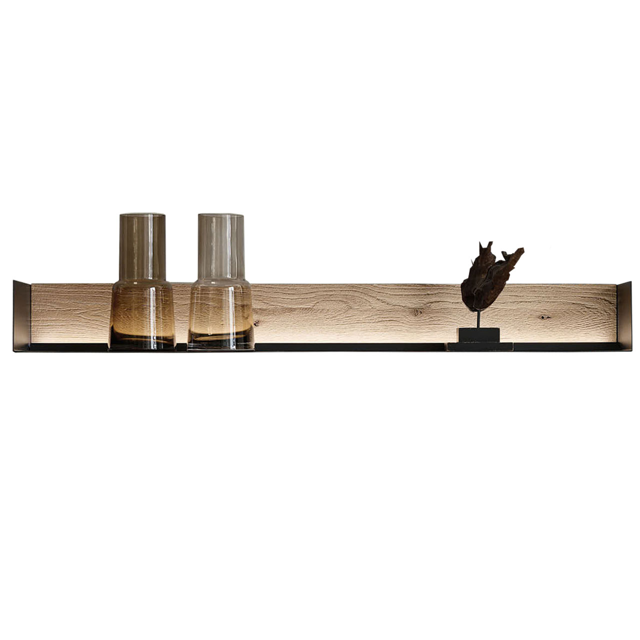 hartmann_ANEA_8530-1141_regalpaneel Beleuchtetes Hängelowboard mit Massivholzrückwand