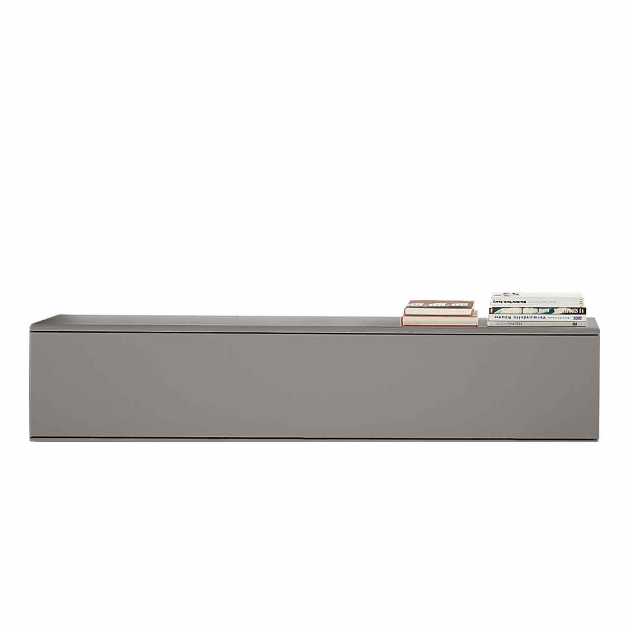 Hartmann AUDRA - Hängelowboard 5610-2171 - Lack Sand Schlichtes Hängelowboard aus massivem Holz mit Fronten in Lack Sand.